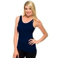 thumbnail image 1 of Skinny Tees Burnout Tank Top 184, 1 of 12