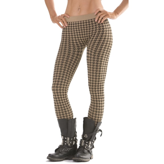 Skinny Tees Houndstooth Leggings 168