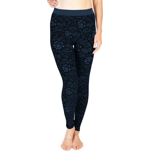 Skinny Tees Lace Print Leggings 166