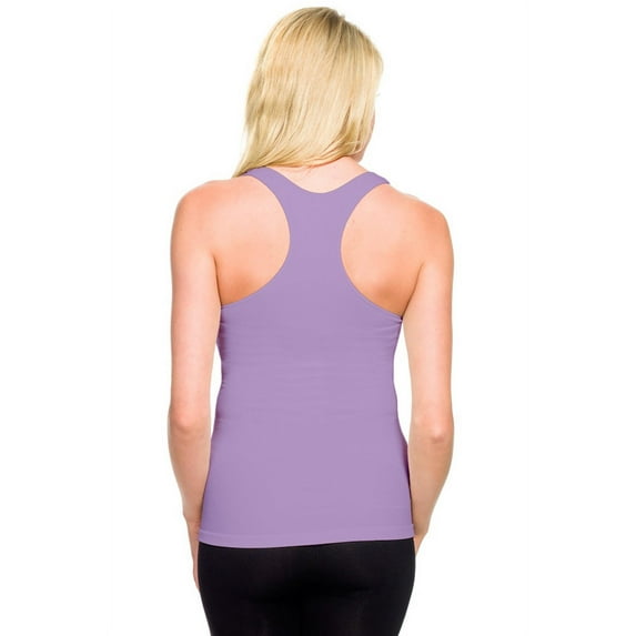 Skinny Tees Racerback Ribbed Tank 124