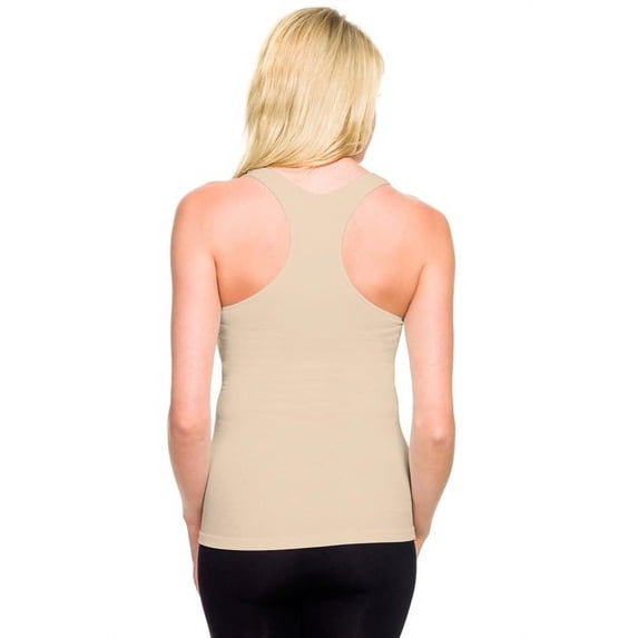 Skinny Tees Racerback Ribbed Tank 124