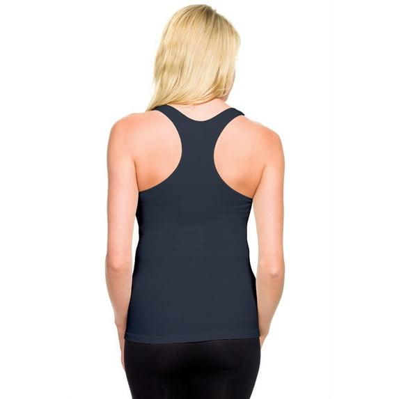 Skinny Tees Racerback Ribbed Tank 124