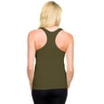 thumbnail image 1 of Skinny Tees Racerback Ribbed Tank 124, 1 of 28