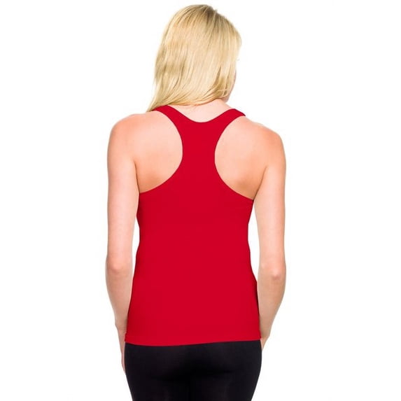 Skinny Tees Racerback Ribbed Tank 124