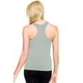 thumbnail image 1 of Skinny Tees Racerback Smooth Tank 129, 1 of 10