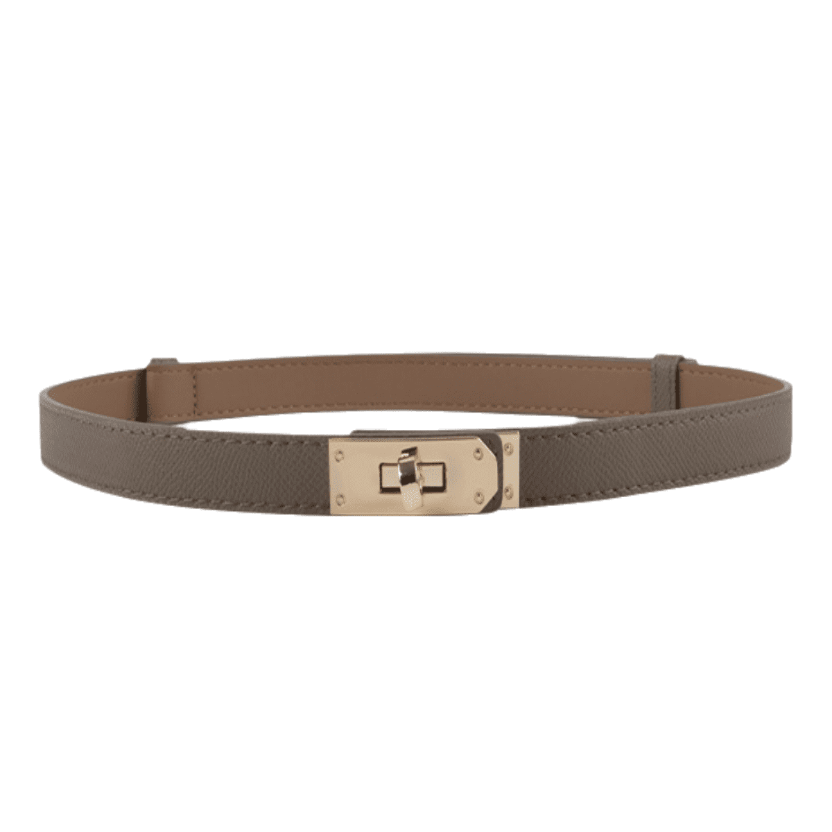 Skinny Women Leather Belt for Dresses Thin Waist Belt for 