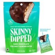 SkinnyDipped Dark Chocolate Coconut Almond Bites, 3.17 oz