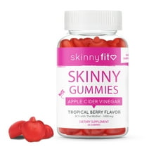 SkinnyFit Skinny Gummies - Apple Cider Vinegar Gummies Dietary Supplement, 60 Count