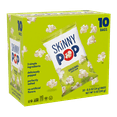 thumbnail image 1 of SkinnyPop Gluten-Free Original Popcorn, 0.5 oz Snack-Size Bags, 10 Count - pack of 2, 1 of 7