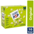 thumbnail image 1 of SkinnyPop Gluten-Free Original Popcorn, 0.5 oz Snack-Size Bags, 10 Count, 1 of 13