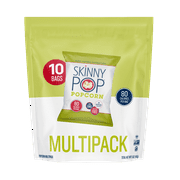 SkinnyPop Gluten-Free Original Popcorn, 0.5 oz Snack-Size Bags, 10 Count