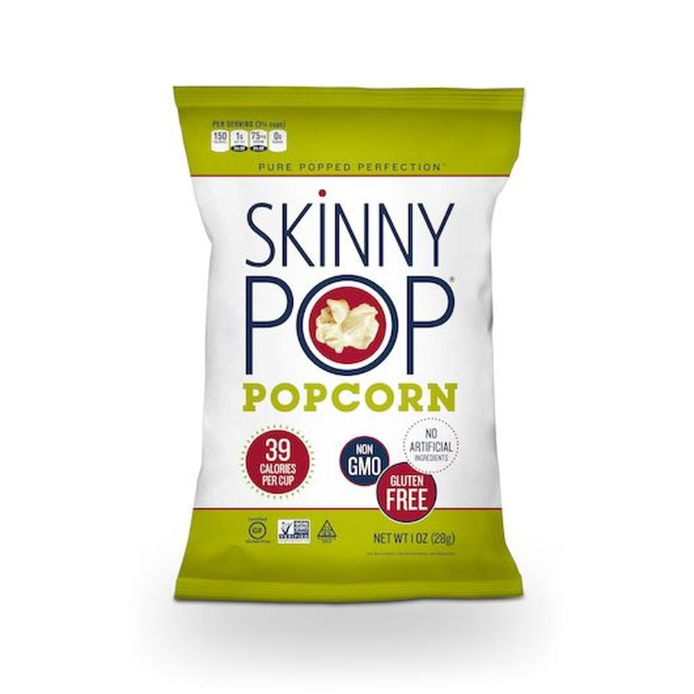 SkinnyPop Original Popcorn, 1 Ounce -- 12 per Case.