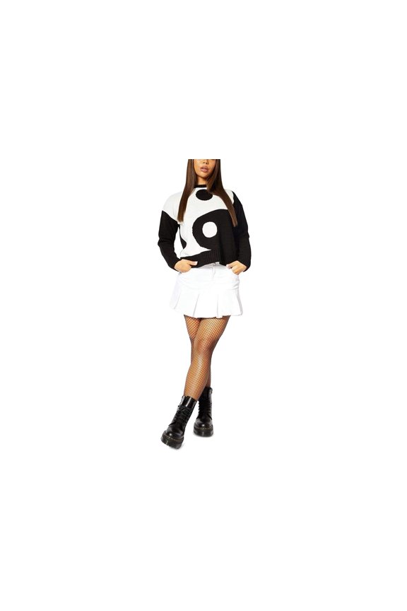 Skinnydip Yin Yang Sweater Black XL