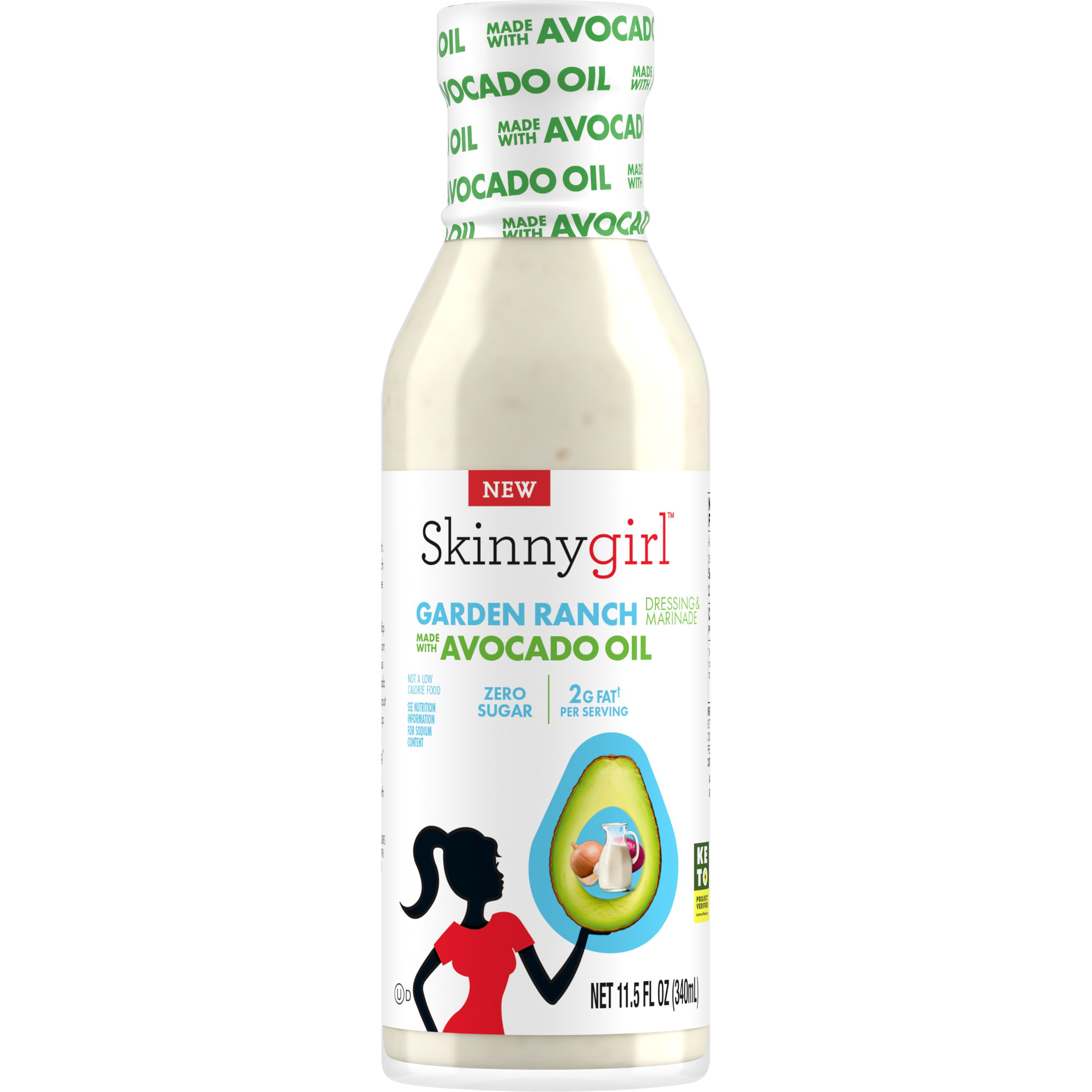 skinnygirl dressings Avocado Oil Garden Ranch Dressing & Marinade 11.5 fl oz HGps8w Women's Sexy Slim Language:English Summer outfit Honey dijon Whats better is this