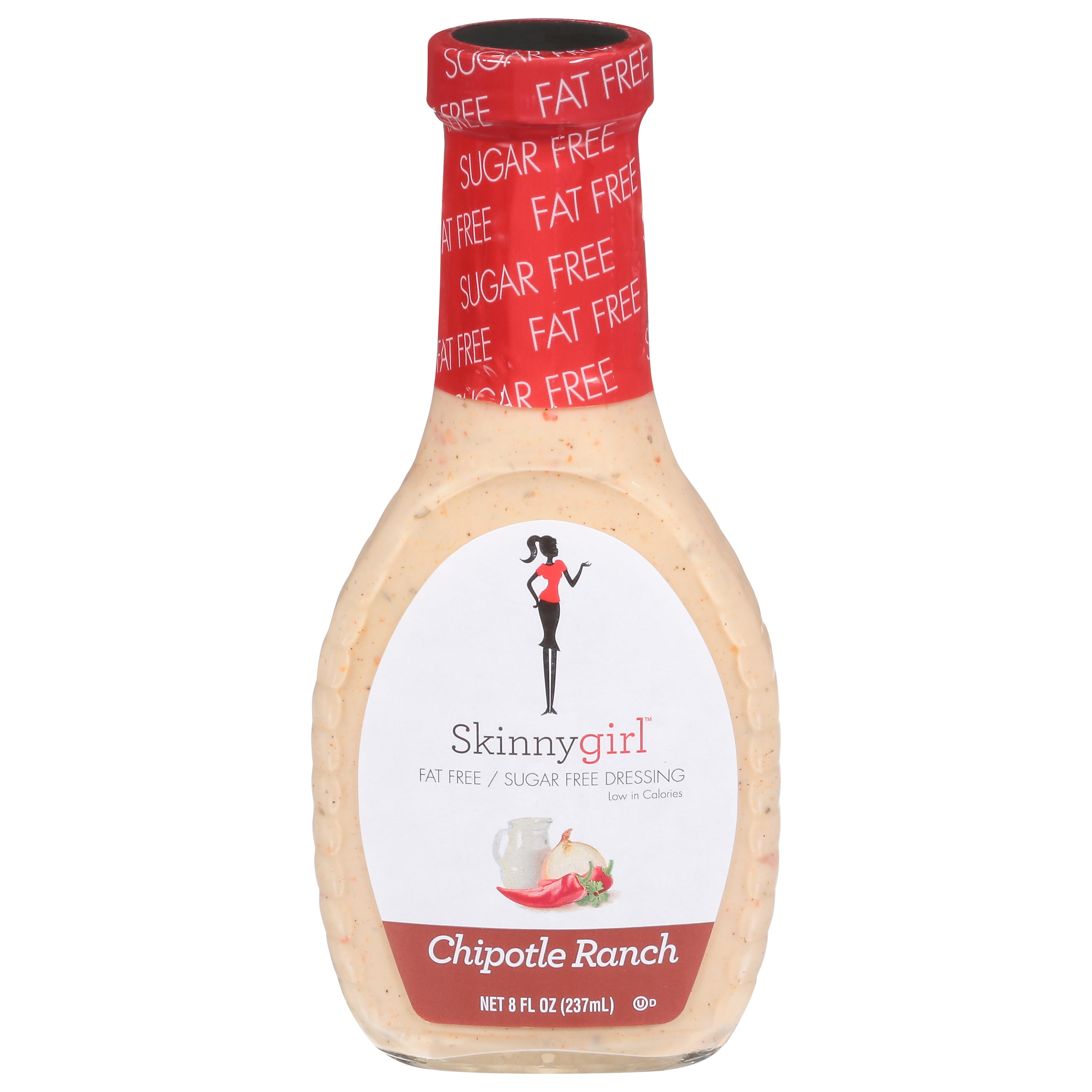 Skinnygirl, FatFree, SugarFree Chipotle Ranch Salad Dressing, 8 fl oz