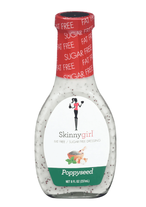 Skinnygirl, Fat-Free, Sugar-Free Poppyseed Salad Dressing, 8 fl oz (Pack of 2)