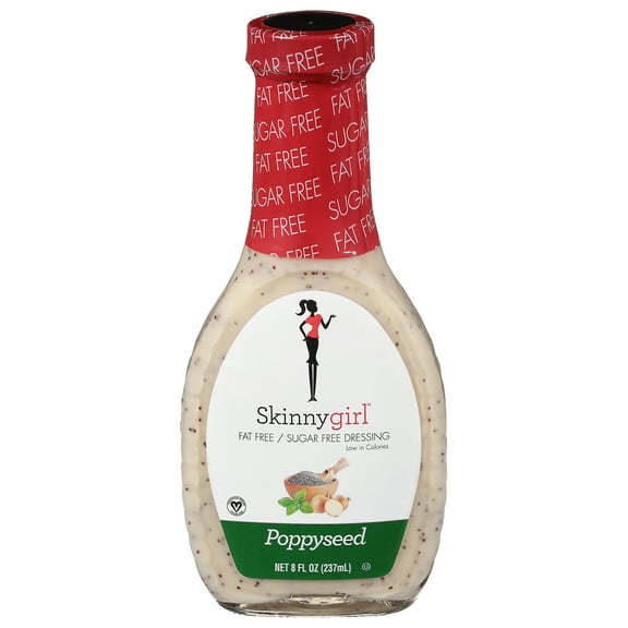 Skinnygirl, Fat-Free, Sugar-Free Poppyseed Salad Dressing, 8 fl oz