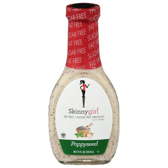 Skinnygirl, Fat-Free, Sugar-Free Poppyseed Salad Dressing, 8 fl oz