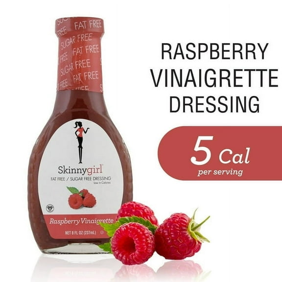 Skinnygirl, Fat-Free, Sugar-Free Raspberry Vinaigrette Salad Dressing, 8 fl oz(2 Packs)