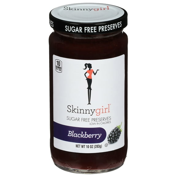 Skinnygirl Sugar Free Blackberry Preserves, Kosher, 10 oz