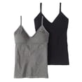 thumbnail image 1 of Skinnygirl by Bethenny Frankel, Seamless Cami with Removable Cups - 2 pack, 1 of 6