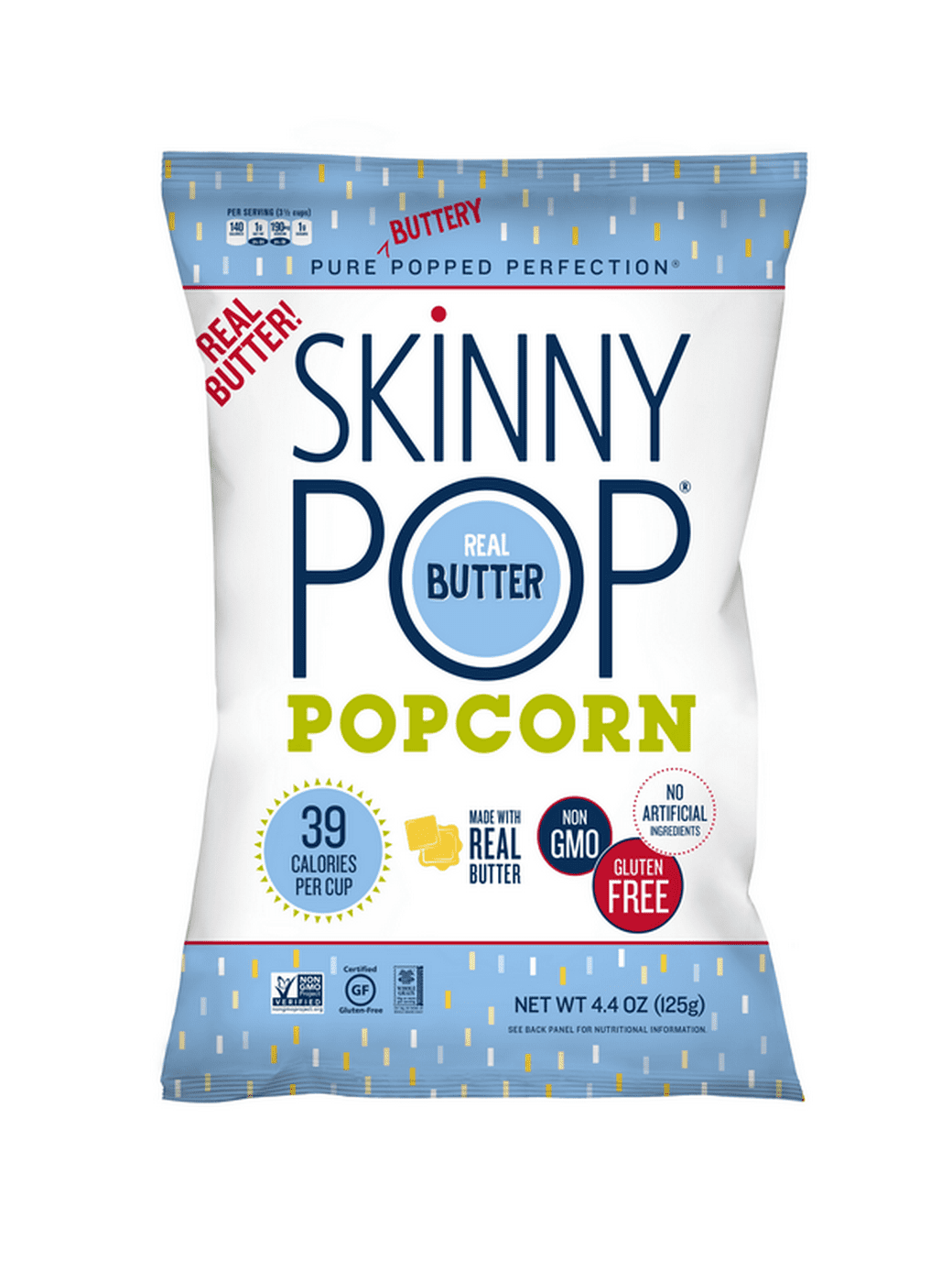 Skinnypop Popcorn Butter, 4.4 oz - Case of 12