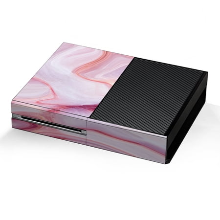 Skins Decal Vinyl Wrap for Xbox One Console - decal stickers skins cover -Pink Stone Marble Geode