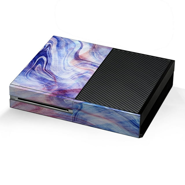 Skins Decal Vinyl Wrap for Xbox One Console - decal stickers skins cover -Purple Marble Pink Blue Swirl