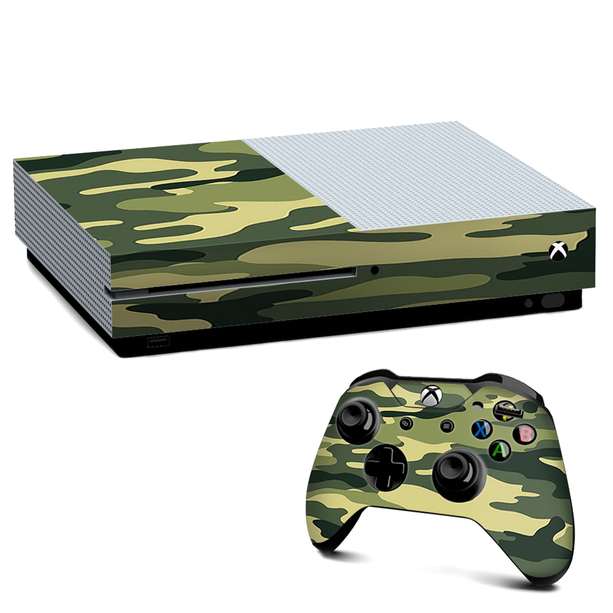 Xbox One Slim Lava Lamp Skin Decal - For Console And Controller Green Skin  For Xbox One S VWAQ-XSGC10