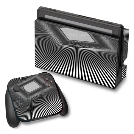 Skins Decals For Nintendo Switch Vinyl Wrap / Abstract Lines And Square