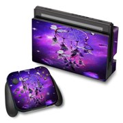 Skins Decals For Nintendo Switch Vinyl Wrap / Dreamcatcher Butterflies Purple