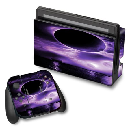 Skins Decals For Nintendo Switch Vinyl Wrap / Eclipsed Moon Purple Sky