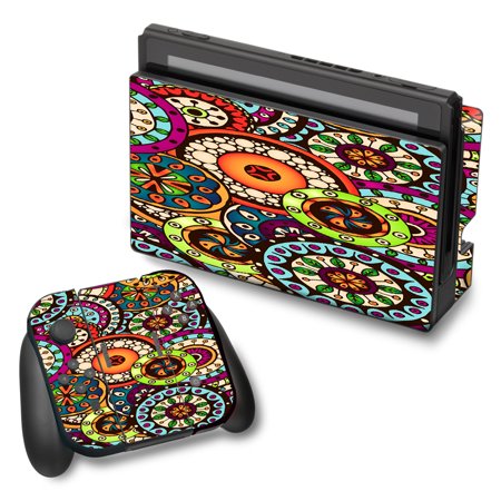 Skins Decals For Nintendo Switch Vinyl Wrap / Ethnic Circles Pattern