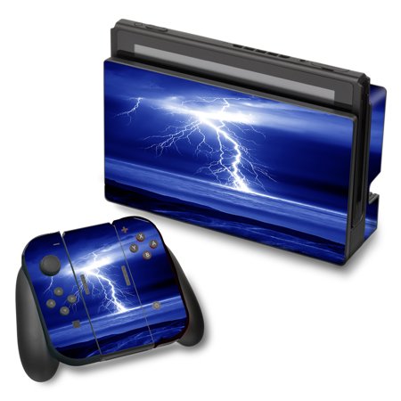 Skins Decals For Nintendo Switch Vinyl Wrap / Lightning On The Ocean