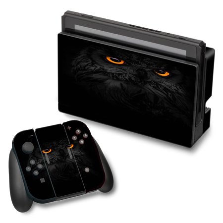 Skins Decals For Nintendo Switch Vinyl Wrap / Owl Eyes In The Dark