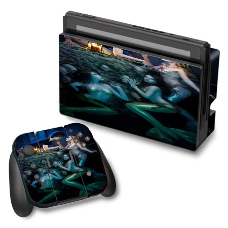Skins Decals For Nintendo Switch Vinyl Wrap / Sirens Mermaids Under Water
