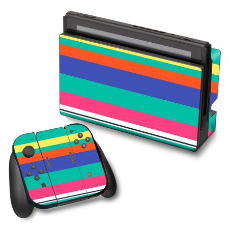 Skins Decals For Nintendo Switch Vinyl Wrap / Slinko Pastel Lines
