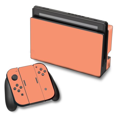 Skins Decals For Nintendo Switch Vinyl Wrap / Solid Peach