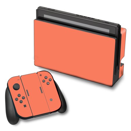 Skins Decals For Nintendo Switch Vinyl Wrap / Solid Salmon Color