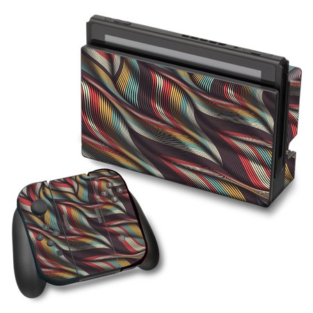Skins Decals For Nintendo Switch Vinyl Wrap / Textured Waves Weave