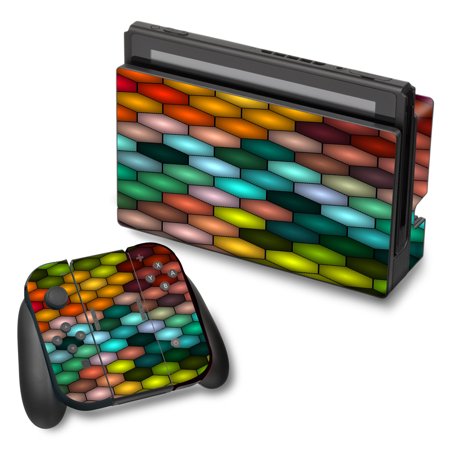 Skins Decals For Nintendo Switch Vinyl Wrap / Vector Abstract Honeycomb
