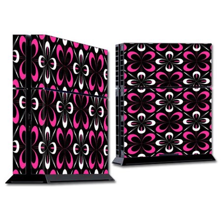 Skins Decals For Ps4 Playstation 4 Console / Abstract Pink Black Pattern