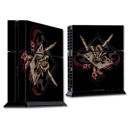 Skins Decals For Ps4 Playstation 4 Console / Ace Of Spades Skull Hand