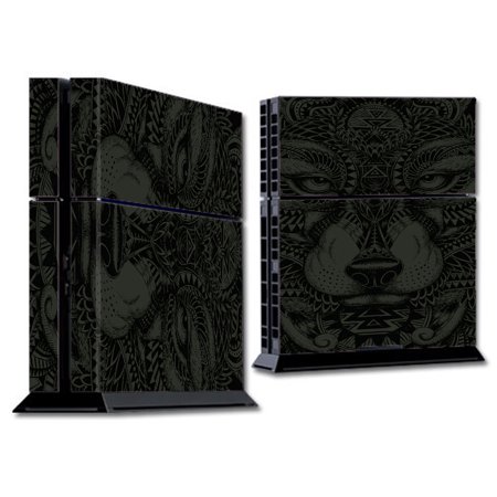 Skins Decals For Ps4 Playstation 4 Console / Aztec Lion Wolf Design