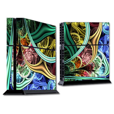 Skins Decals For Ps4 Playstation 4 Console / Bio Mechanical Metal Color Pattern