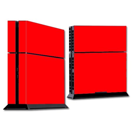 Skins Decals For Ps4 Playstation 4 Console / Bright Red