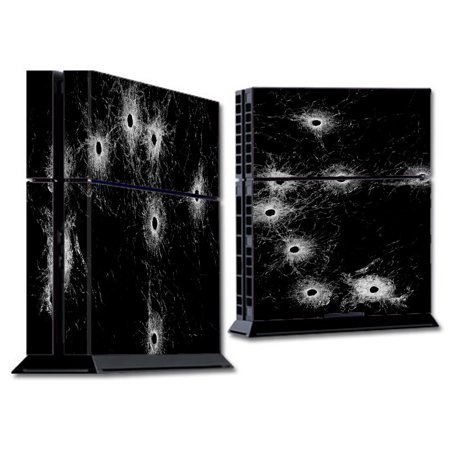 Skins Decals For Ps4 Playstation 4 Console / Bullet Holes In Glass