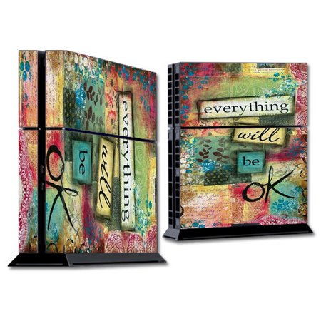 Skins Decals For Ps4 Playstation 4 Console / Everything Will Be Ok