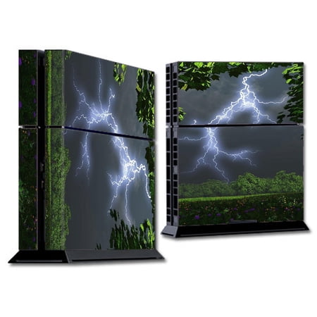 Skins Decals For Ps4 Playstation 4 Console / Lightning Weather Storm Electric