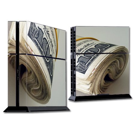 Skins Decals For Ps4 Playstation 4 Console / Money Roll, Dollar Dollar Bill